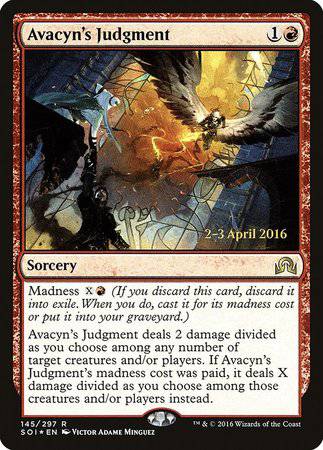 Avacyn's Judgment [Shadows over Innistrad Promos] - Destination Retro