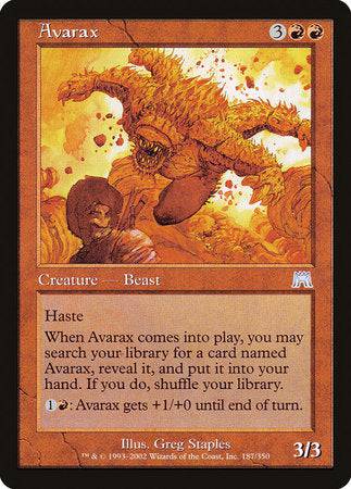 Avarax [Onslaught] - Destination Retro