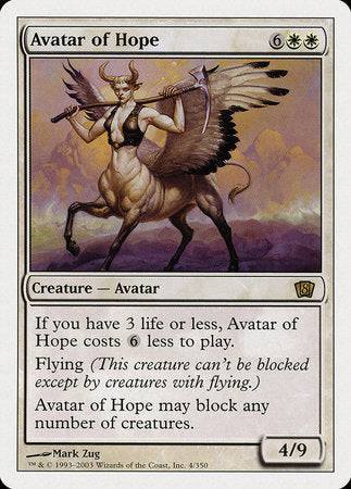 Avatar of Hope [Eighth Edition] - Destination Retro