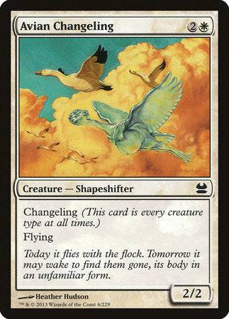 Avian Changeling [Modern Masters] - Destination Retro