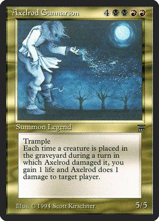 Axelrod Gunnarson [Legends] - Destination Retro