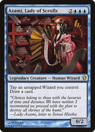 Azami, Lady of Scrolls [Commander 2013] - Destination Retro