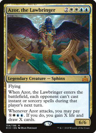 Azor, the Lawbringer [Rivals of Ixalan] - Destination Retro