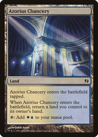 Azorius Chancery [Duel Decks: Venser vs. Koth] - Destination Retro