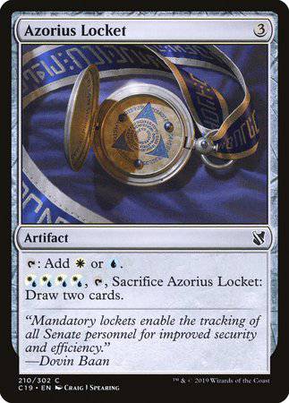 Azorius Locket [Commander 2019] - Destination Retro