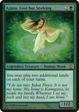Azusa, Lost but Seeking (Commander's Arsenal) [Commander's Arsenal Oversized] - Destination Retro