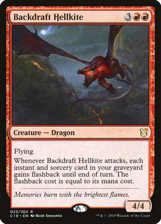 Backdraft Hellkite [Commander 2019] - Destination Retro