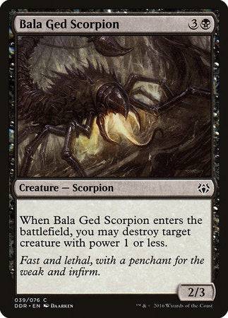 Bala Ged Scorpion [Duel Decks: Nissa vs. Ob Nixilis] - Destination Retro