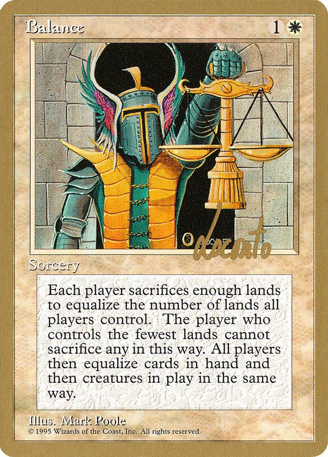 Balance (Michael Loconto) [Pro Tour Collector Set] - Destination Retro