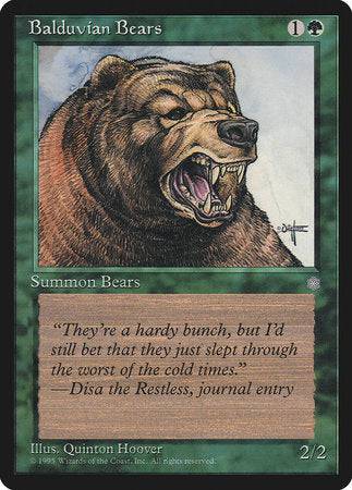 Balduvian Bears [Ice Age] - Destination Retro