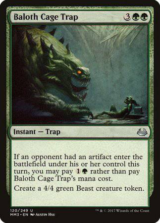 Baloth Cage Trap [Modern Masters 2017] - Destination Retro