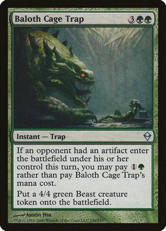 Baloth Cage Trap [Zendikar] - Destination Retro