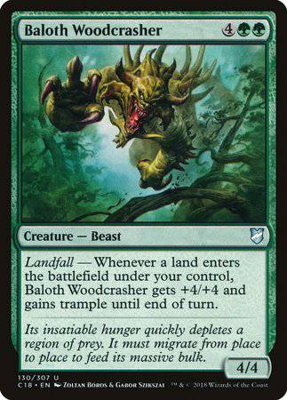 Baloth Woodcrasher [Commander 2018] - Destination Retro