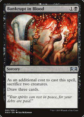 Bankrupt in Blood [Ravnica Allegiance] - Destination Retro