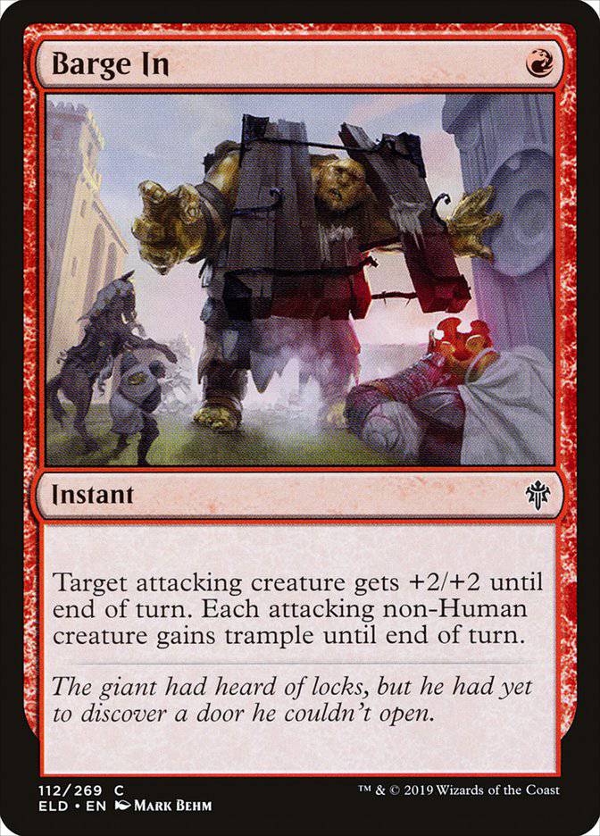 Barge In [Throne of Eldraine] - Destination Retro