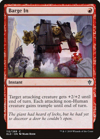 Barge In [Throne of Eldraine] - Destination Retro