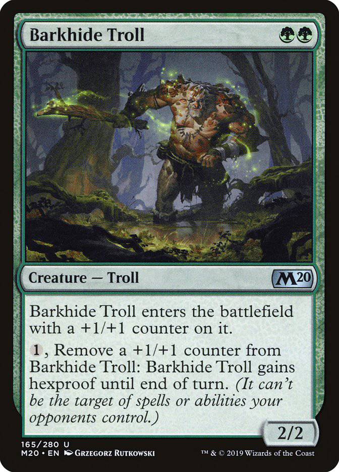 Barkhide Troll [Core Set 2020] - Destination Retro
