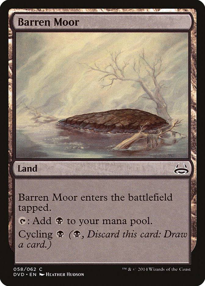 Barren Moor (Divine vs. Demonic) [Duel Decks Anthology] - Destination Retro
