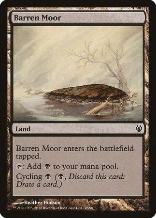 Barren Moor [Duel Decks: Izzet vs. Golgari] - Destination Retro