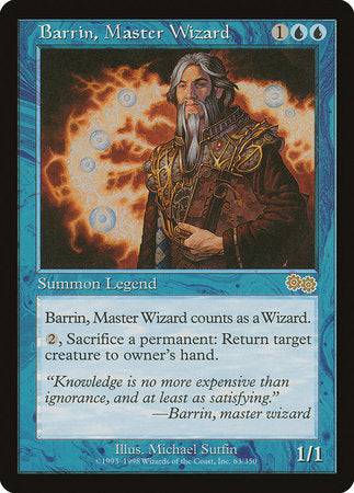 Barrin, Master Wizard [Urza's Saga] - Destination Retro