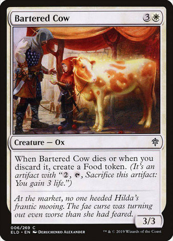 Bartered Cow [Throne of Eldraine] - Destination Retro