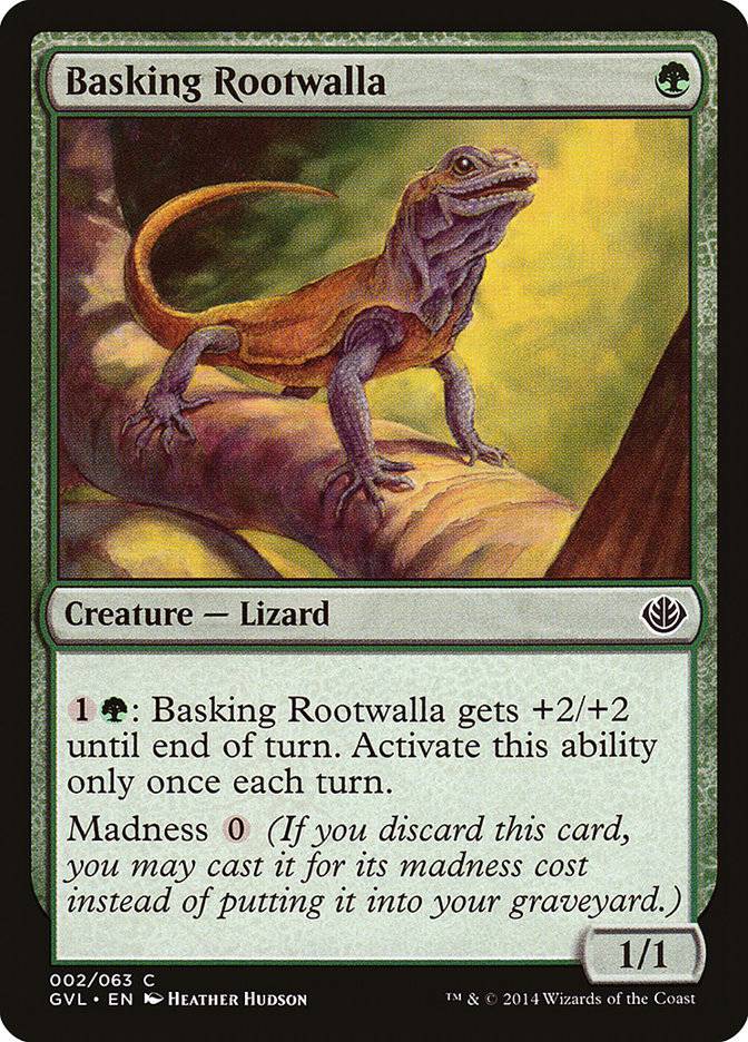 Basking Rootwalla (Garruk vs. Liliana) [Duel Decks Anthology] - Destination Retro