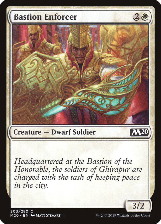 Bastion Enforcer [Core Set 2020] - Destination Retro