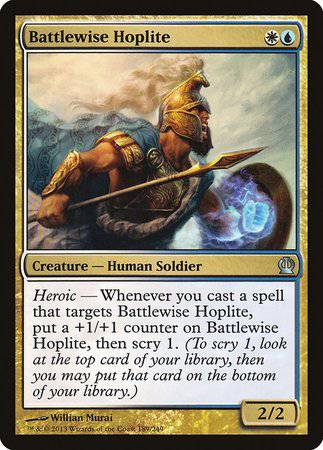 Battlewise Hoplite [Theros] - Destination Retro