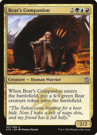 Bear's Companion [Khans of Tarkir] - Destination Retro