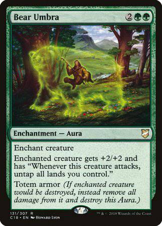 Bear Umbra [Commander 2018] - Destination Retro