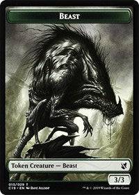 Beast (013) // Wurm Double-sided Token [Commander 2019] - Destination Retro