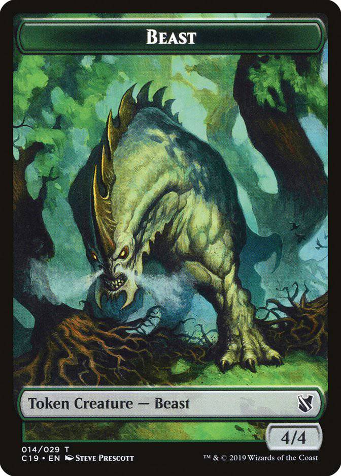 Beast (014/029) [Commander 2019 Tokens] - Destination Retro