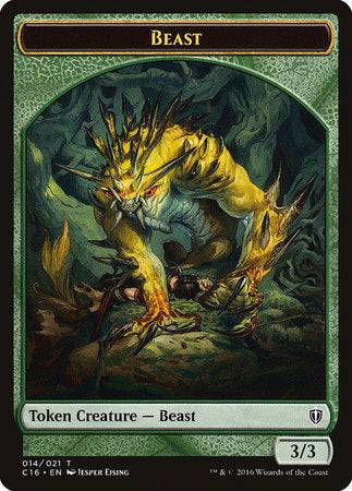 Beast // Ogre Double-sided Token [Commander 2016 Tokens] - Destination Retro