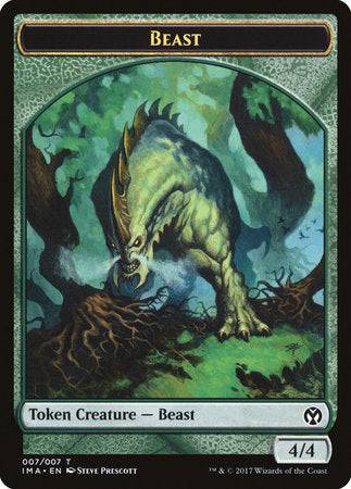 Beast Token (007) [Iconic Masters Tokens] - Destination Retro