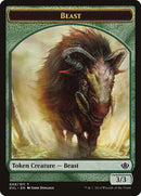 Beast Token (008/011) (Garruk vs. Liliana) [Duel Decks Anthology Tokens] - Destination Retro