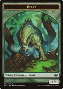 Beast Token (009/011) (Garruk vs. Liliana) [Duel Decks Anthology Tokens] - Destination Retro