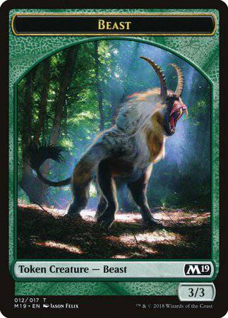 Beast Token [Core Set 2019 Tokens] - Destination Retro