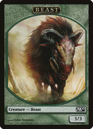 Beast Token [Magic 2010 Tokens] - Destination Retro