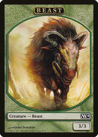 Beast Token [Magic 2014 Tokens] - Destination Retro