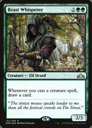 Beast Whisperer [Guilds of Ravnica Promos] - Destination Retro