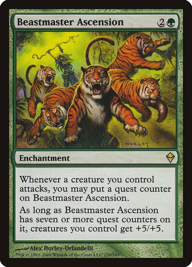 Beastmaster Ascension [Zendikar] - Destination Retro