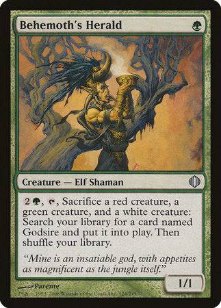 Behemoth's Herald [Shards of Alara] - Destination Retro