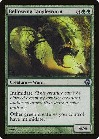 Bellowing Tanglewurm [Scars of Mirrodin] - Destination Retro