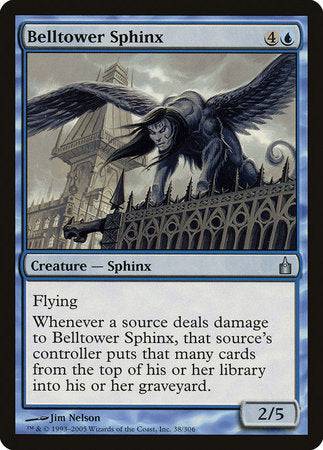 Belltower Sphinx [Ravnica: City of Guilds] - Destination Retro