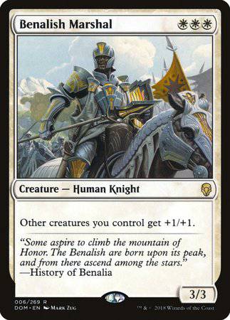 Benalish Marshal [Dominaria] - Destination Retro