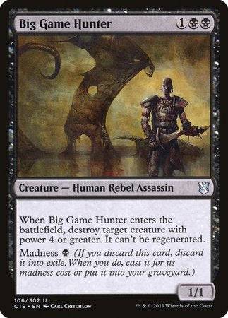 Big Game Hunter [Commander 2019] - Destination Retro