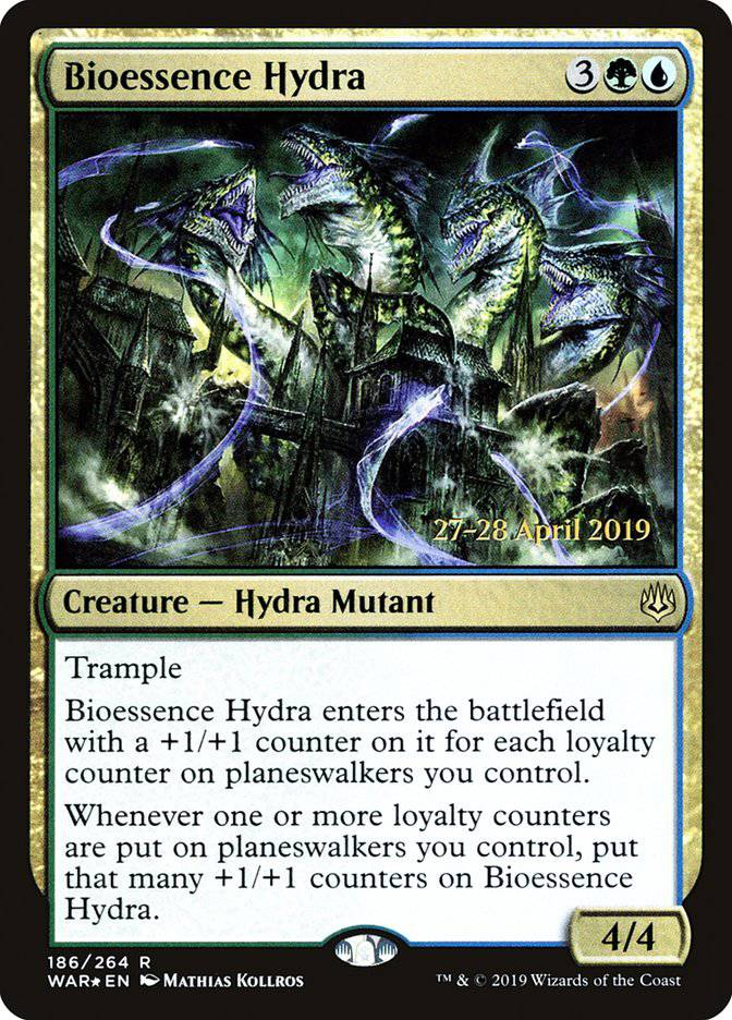 Bioessence Hydra  [War of the Spark Prerelease Promos] - Destination Retro