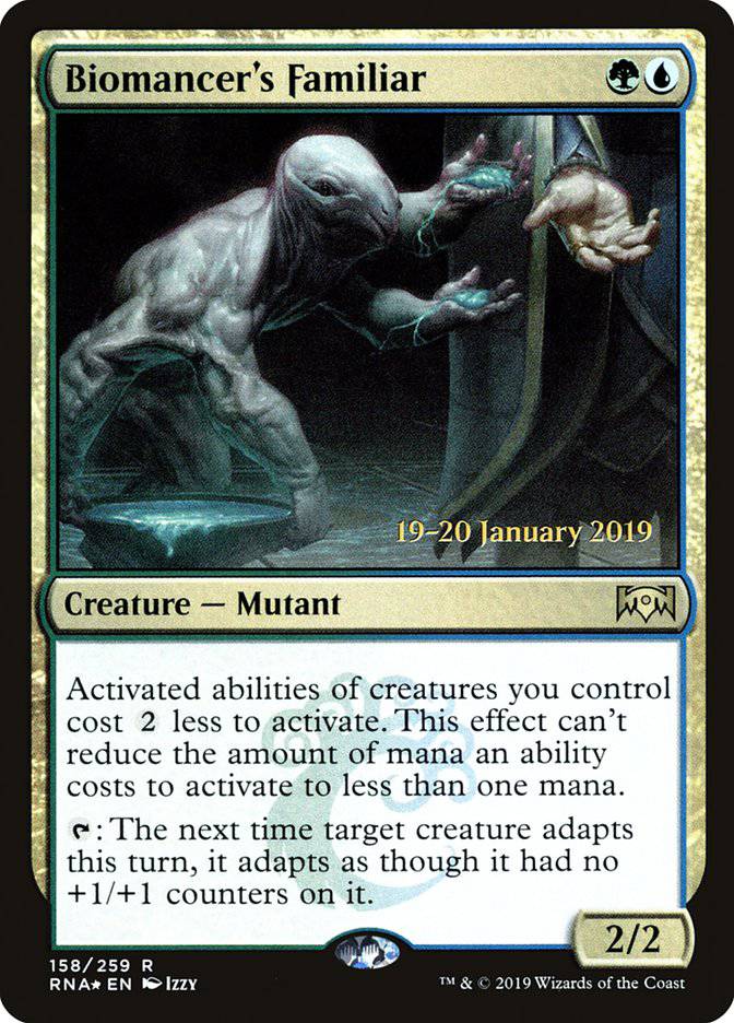 Biomancer's Familiar [Ravnica Allegiance Prerelease Promos] - Destination Retro