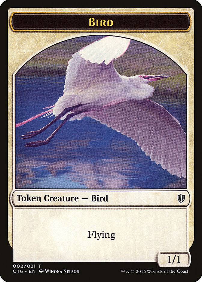 Bird (002/021) [Commander 2016 Tokens] - Destination Retro