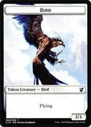 Bird (002) // Sculpture Double-sided Token [Commander 2019 Tokens] - Destination Retro